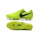 Nouveau Crampons foot Nike Tiempo Legend VII FG Volt Noir