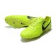 Nouveau Crampons foot Nike Tiempo Legend VII FG Volt Noir