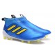 Nouveau Chaussures de Football Adidas Ace16+ Purecontrol FG/AG Bleu Or