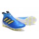Nouveau Chaussures de Football Adidas Ace16+ Purecontrol FG/AG Bleu Or
