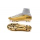 Chaussures de football pour Hommes - Nike Mercurial Superfly 5 FG Quinto Triunfo Or Blanc