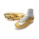 Chaussures de football pour Hommes - Nike Mercurial Superfly 5 FG Quinto Triunfo Or Blanc