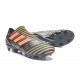 Crampons de Football Hommes - adidas Nemeziz 17+ 360 Agility FG Noir Rouge Tactile Gold Metallic