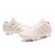 Crampons de Football Hommes - adidas Nemeziz 17+ 360 Agility FG Marron clair Sésame Craie