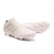 Crampons de Football Hommes - adidas Nemeziz 17+ 360 Agility FG Marron clair Sésame Craie