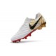 Nouveau Crampons foot Nike Tiempo Legend VII FG Blanc Or Vif