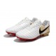 Nouveau Crampons foot Nike Tiempo Legend VII FG Blanc Or Vif