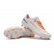 Nike Mercurial Vapor XI FG ACC Crampon Homme Blanc Orange