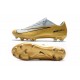 Nike Mercurial Vapor XI FG ACC Crampon Homme Or Blanc