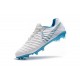 Nouveau Crampons foot Nike Tiempo Legend VII FG Blanc Bleu