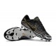 Nike Mercurial Vapor XI FG ACC Crampon Homme Noir Blanc Or