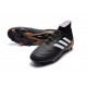 adidas Predator 18.1 FG - Chaussures de Football Adidas Noir Blanc Or