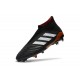 Chaussures adidas - Crampons Foot Adidas Predator 18+ FG Noir Blanc Rouge