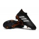 Chaussures adidas - Crampons Foot Adidas Predator 18+ FG Noir Blanc Rouge