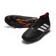 Chaussures adidas - Crampons Foot Adidas Predator 18+ FG Noir Blanc Rouge