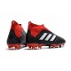 Chaussures adidas - Crampons Foot Adidas Predator 18+ FG Noir Rouge Blanc