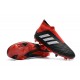 Chaussures adidas - Crampons Foot Adidas Predator 18+ FG Noir Rouge Blanc