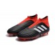 Chaussures adidas - Crampons Foot Adidas Predator 18+ FG Noir Rouge Blanc