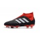Chaussures adidas - Crampons Foot Adidas Predator 18+ FG Noir Rouge Blanc