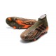 Chaussures adidas - Crampons Foot Adidas Predator 18+ FG Olive Noir Orange Vif