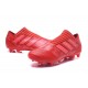 Crampons de Football Hommes - adidas Nemeziz 17+ 360 Agility FG Rouge Rose