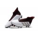 Chaussures adidas - Crampons Foot Adidas Predator 18+ FG Brun Blanc