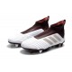 Chaussures adidas - Crampons Foot Adidas Predator 18+ FG Brun Blanc