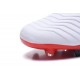 adidas Predator 18.1 FG - Chaussures de Football Adidas Blanc Noir Rouge