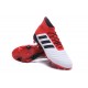 adidas Predator 18.1 FG - Chaussures de Football Adidas Blanc Noir Rouge