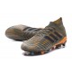 adidas Predator 18.1 FG - Chaussures de Football Adidas Olive Noir Orange Vif