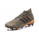 adidas Predator 18.1 FG - Chaussures de Football Adidas Olive Noir Orange Vif