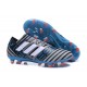 Chaussures Foot adidas - Adidas Nemeziz Messi 17.1 FG Gris Noir Bleu