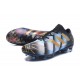 Chaussures Foot adidas - Adidas Nemeziz Messi 17.1 FG Messi Noir Or Bleu