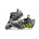 Chaussures Foot adidas - Adidas Nemeziz Messi 17.1 FG Blanc Jaune Noir