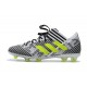 Chaussures Foot adidas - Adidas Nemeziz Messi 17.1 FG Blanc Jaune Noir