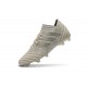 Chaussures Foot adidas - Adidas Nemeziz Messi 17.1 FG Blanc Or