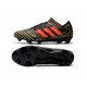 Chaussures Foot adidas - Adidas Nemeziz Messi 17.1 FG Noir Or Orange