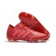 Chaussures Foot adidas - Adidas Nemeziz Messi 17.1 FG Rouge Rose