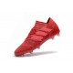 Chaussures Foot adidas - Adidas Nemeziz Messi 17.1 FG Rouge Rose