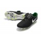 Nouveau Crampons Foot Nike Magista Opus II FG Chaussures Noir Blanc Vert Stade