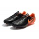 Nouvelles Chaussures de Football Nike Magista Opus II FG Noir Blanc Rouge Université