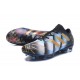 Crampons de Football Hommes - adidas Nemeziz 17+ 360 Agility FG Messi Noir Or Bleu