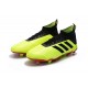 adidas Predator 18.1 FG - Chaussures de Football Adidas Volt Noir Rouge