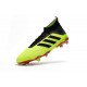 adidas Predator 18.1 FG - Chaussures de Football Adidas Volt Noir Rouge