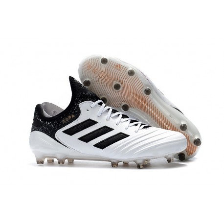 Chaussures de Football Adidas Copa 18.1 FG Blanc Noir Tactile Gold Metallic