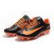 Nike Mercurial Vapor XI FG ACC Crampon Homme Orange Noir