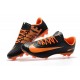 Nike Mercurial Vapor XI FG ACC Crampon Homme Orange Noir