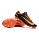 Nike Mercurial Vapor XI FG ACC Crampon Homme Orange Noir