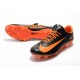 Nike Mercurial Vapor XI FG ACC Crampon Homme Orange Noir