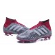 adidas Predator 18.1 FG - Chaussures de Football Adidas Pogba Gris Rouge